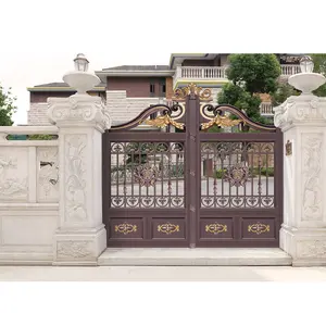 Diseño de pared de valla y puerta, accesorio principal, barato