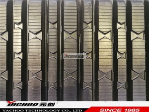 Heavy Duty <span class=keywords><strong>Rubber</strong></span> Tracks para Snowmobiles e ATV/UTV Veículos-<span class=keywords><strong>450x81x76</strong></span> Snow Tracks com Spike Lugs - Product Image 2