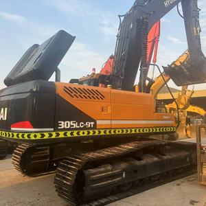 Excavadora de construcción Hyundai 305LC-9T usada de primera calidad, oruga de 30 toneladas con componente de caja de cambios de núcleo de motor Cummins - Product Image 5