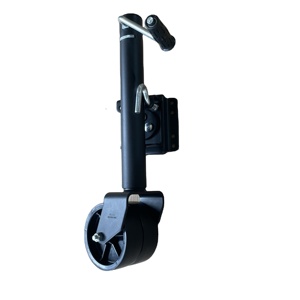 Support de cric de <span class=keywords><strong>remorque</strong></span> de bateau de camion à pince robuste de 1500 lb avec <span class=keywords><strong>roue</strong></span> en plastique de 6 ''8'' pour <span class=keywords><strong>remorque</strong></span> - Product Image 3