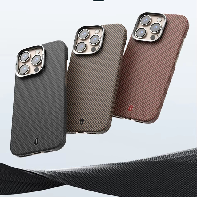 WiWU Magnetic ARAMID ARMOR Anti-Fingerprint Lens Holder Phone Case for iPhone 16 Pro/Pro Max for HUAWEI MATE70/Pro/Pro+/X6