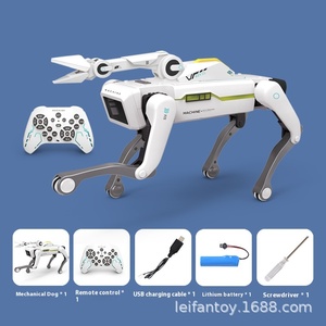 Yutong Thông Minh Công Nghệ Cao Nhựa Con Chó Đồ Chơi Robot Mới Phim Hoạt Hình Điện Thoại Di Động Điều Khiển Từ Xa DIY RC Chức Năng Bằng Giọng Nói Kích Hoạt Kẹp - Product Image 6
