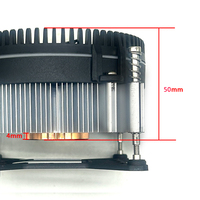 Nouvelles à venir ventilateur de refroidissement CPU support de dissipateur thermique LGA1700/1800 pour ordinateur de bureau boîtier de PC épais fond en cuivre radiateur refroidisseur de processeur