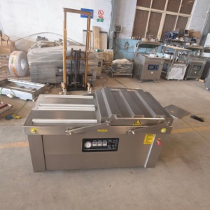 Machine de mise sous <span class=keywords><strong>vide</strong></span> <span class=keywords><strong>à</strong></span> double chambre Xubang, <span class=keywords><strong>appareil</strong></span> automatique de qualité commerciale pour la conservation des aliments, emballage de viande séchée - Product Image 4