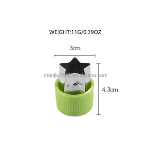 Manjia 3 pezzi Cake Maker biscotto fai da te per ragazzi e ragazze pranzo Sandwich Cutter e Sealer set - Product Image 4