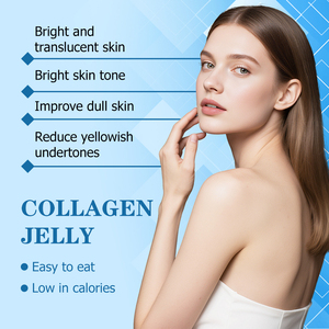 Barra de Gelatina de Colágeno Bovino de Marca Personalizada, 10000 mg, Envase Portátil, Sabor Uva Verde, Gelatina que Mejora la Firmeza de la Piel con Biotina - Product Image 4