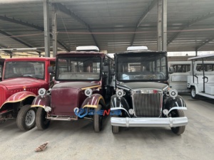 รถเที่ยวชมสถานที่ ได้รับการรับรองมาตรฐานยุโรป รถบัสไฟฟ้าสำหรับนักท่องเที่ยว/รถยนต์คลาสสิกสำหรับขาย รถโบราณ - Product Image 6