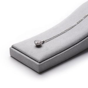 Collar con cadena de mano para mujer, accesorios de exhibición, franela, conjunto de soportes de joyería - Product Image 5