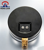 Hengzan 2026 Electroplated shell, bimetallic, customizable, dual-purpose temperature and pressure gauge