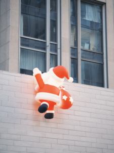 Classico Babbo Natale Gonfiabile Rosso Impermeabile 8-10 Piedi per Decorazioni Natalizie e <span class=keywords><strong>Diffusione</strong></span> della Buona Umorezza Natalizia all'Aperto - Product Image 3