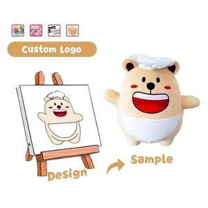 Hochwertiges kunden spezifisches Kuscheltier-Plüsch tier, das gemäß der Design zeichnung für Kinder angepasst wird - Product Image 1