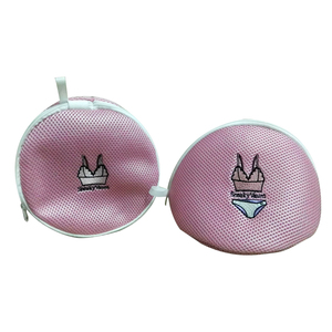 Borsa bianca per il lavaggio del reggiseno, borsa per la biancheria in rete resistente riutilizzabile con chiusura a cerniera per reggiseno, Lingerie, calzini - Product Image 4