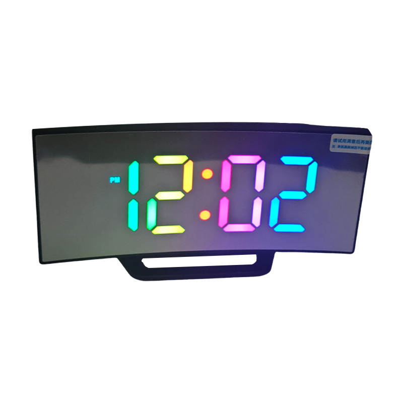 Nordic Retro Player Table Clock Musician