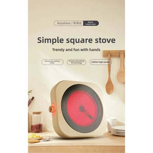 เตาอินฟราเรดไฟฟ้าแบบพกพา2200วัตต์เครื่องชงชาให้ความร้อนบนโต๊ะเครื่องใช้ในครัวเรือนสำหรับใช้ในครัวเรือน - Product Image 2