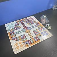 Jeu de société Pachisi en acrylique de qualité supérieure, fabricants de Ludo, jeu de société éducatif pour enfants et adultes