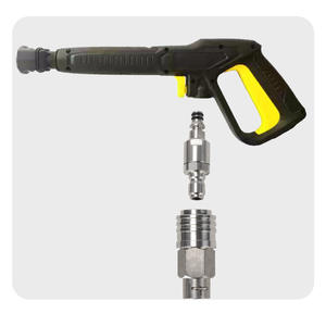 Pistolet à eau haute pression <span class=keywords><strong>Karcher</strong></span> avec connecteur pivotant à 360 degrés, série K vers raccord rapide 3/8 1/4 M22 pour <span class=keywords><strong>tuyau</strong></span> de pistolet à eau - Product Image 5