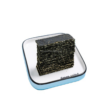 Camilan Sandwich Rumput Laut Renyah  Rumput Laut Panggang Berlapis-lapis dengan Isian Kacang & Kelapa