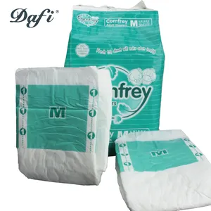 Ultra Thick Adult Diaper In Bulk Disposable Comfrey Adult Diaper With Non-Woven Cloth-like back sheet