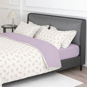 Modern 4-Piece 100% Cotton Block Print Kids <strong>Duvet</strong> Cover Bedding Set-Luxury Soft Designer <strong>Toddler</strong> Quilt Bedding - Product Image 4