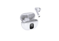 AGETUNR Nouveaux écouteurs intra-auriculaires TWS S76 de haute qualité 2026, chipset JL, certifiés CE FCC, étanchéité IPX4, Bluetooth V6.0, affichage LED de la batterie
