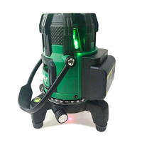 Niveau laser vert à nivellement automatique de qualité supérieure à 5 lignes Ingénierie de rotation automatique pour la décoration intérieure
