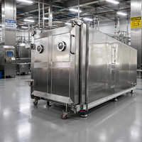 Machine de lyophilisation industrielle à bas prix, équipement de séchage par congélation sous vide pour aliments, SUS304 380V/220V