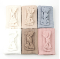Couverture d'emmaillotage écologique anti-boulochage respirante et confortable pour nouveau-né, couverture de réception pour bébé, couverture de sommeil pour bébé