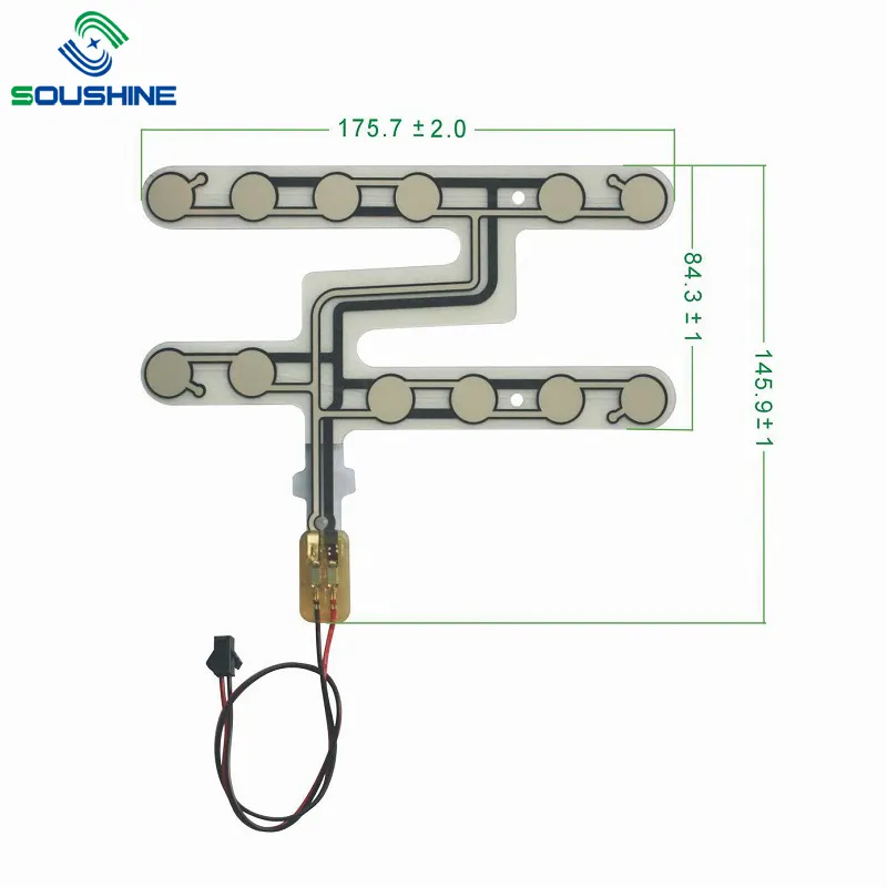 OEM ที่กําหนดเองเข็มขัดนิรภัยเตือนความดันที่นั่งรถยนต์และเซ็นเซอร์บังคับการเข้าพักเทคโนโลยีต้านทาน