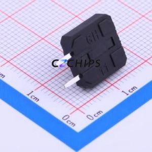 TSA122G80-250 Tactile Switch Through hole Component (THT) Switch Single Pole Single Throw Round Button 2.5N Through Hole - Product Image 2