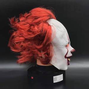 <span class=keywords><strong>Clown</strong></span> Return Soul 2 LED Bandeau <span class=keywords><strong>Perruque</strong></span> Pennywise Latex Lumineux Cosplay Masque pour Halloween Party Horror Halloween Résine Masque - Product Image 3