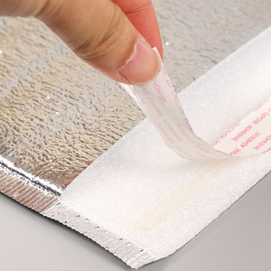 Tùy Chỉnh Dùng Một Lần Nhôm Lá Epe Bọt Nóng Lạnh Bánh Pizza Giao Hàng Túi Xách Tay Nước Đá Gói Thực Phẩm Cách Điện Mát - Product Image 5