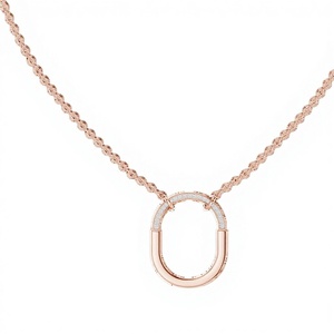 STC DIAMONDS - Dijes de Lujo para Mujer en Oro Sólido de 18 Quilates con Diamantes de Corte Brillante Redondo, Certificados por IGI, Chapados en Rodio, para Uso Diario - Product Image 1