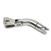 Connecteur pivotant d'ancrage en acier inoxydable AISI 316, triple pièce anti-desserrage, matériel marin robuste, accessoires pour bateaux et yachts