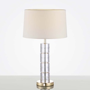 Pha Lê Stack Bảng Đèn Với Vàng Cơ Sở & Trắng Bóng Ánh Sáng Thanh Lịch Hiện Đại Cho Phòng Khách Phòng Ngủ Văn Phòng - Product Image 3