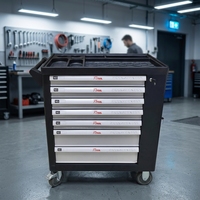 Armoire mobile RTTOOL de haute qualité, capacité de charge lourde, armoires de garage professionnelles, boîtes à outils avec roulettes