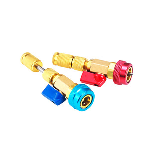 Outil de dépose de valve Zeng Shi en alliage d'aluminium, clé spéciale pour réparation de climatisation automobile avec adaptateurs - Product Image 5