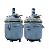 Ae/Be/CE/GB standar uap/Jacketed kaca berjajar reaktor Presto/tangki/penerima