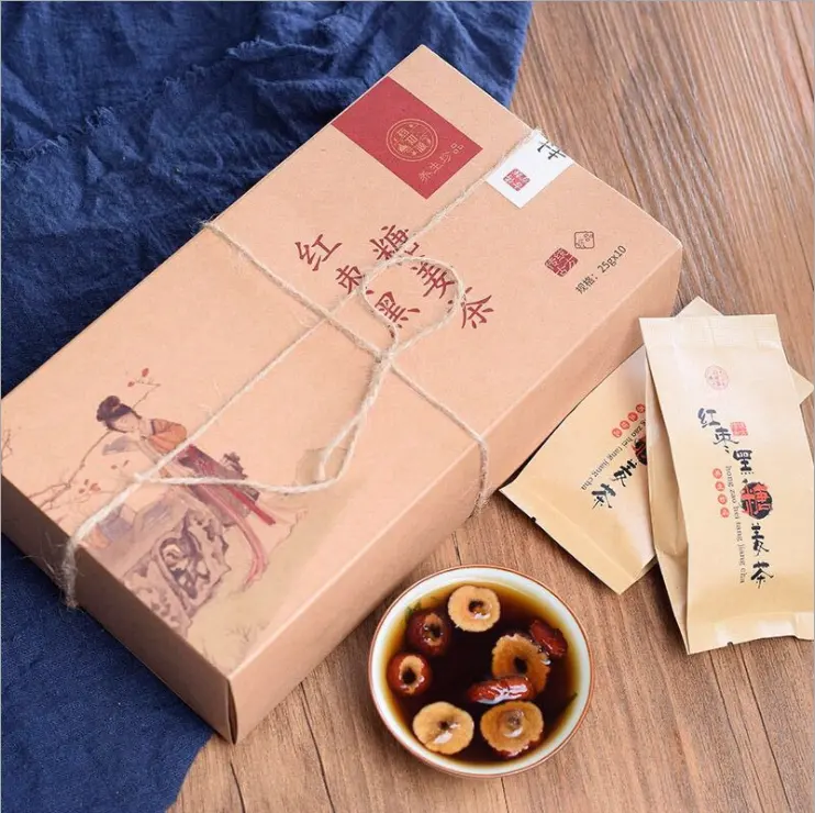Китайский травяной чай, Менструальный чай для женщин, женский Детокс-чай, частная торговая марка OEM