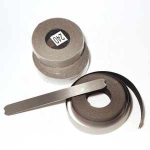 <span class=keywords><strong>Lima</strong></span> de Uñas Metálica Autoadhesiva, Recambio Profesional de Papel de Lija, Grano 100 150 180 240, <span class=keywords><strong>Lima</strong></span> de Uñas Desechable - Product Image 1