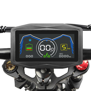 Vélo Électrique de Descente à Double Moteur 20 Pouces Tout Suspendu Motocross Électrique Dirt Pit Bike à Pneus Larges VTT Électrique 3000W - Product Image 6