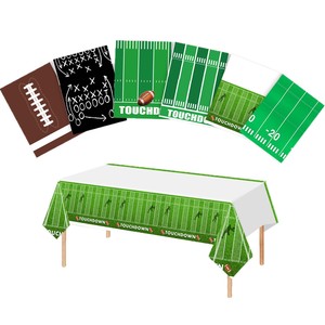 Nappe de haute qualité avec des personnages de dessins animés <span class=keywords><strong>Mickey</strong></span> Kid Football & Soccer imprimés pour les fêtes d'anniversaire et de Noël, cadeaux de fête - Product Image 1