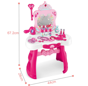 <span class=keywords><strong>Jouet</strong></span> de maquillage lumineux pour enfants avec miroir, cosmétiques et sèche-<span class=keywords><strong>cheveux</strong></span> fonctionnel pour filles - Product Image 3