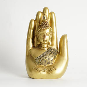 <span class=keywords><strong>Statue</strong></span> di <span class=keywords><strong>Buddha</strong></span> in resina figurine di <span class=keywords><strong>Buddha</strong></span> da dito per ornamenti da tavola per ufficio decorazioni Zen - Product Image 4
