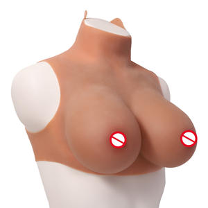 A la venta enormes pechos falsos para transexuales Cosplay realista pechos falsos rellenos de silicona formas de pecho transgénero para hombre a mujer - Product Image 2