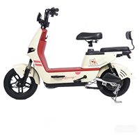 Scooter électrique personnalisé, 48V 350W, avec siège arrière pour passager, prix bas