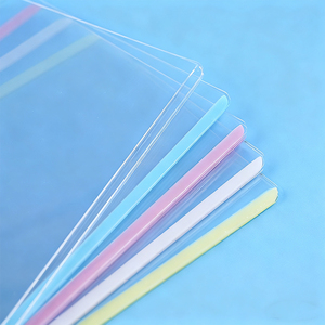Protège-cartes photo double face laminé transparent coloré avec bordure, haute transparence, type Top Loader - Product Image 4