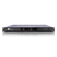 Amplificateur de puissance numérique professionnel 600W*2 RMS format 1U, classe D, 2 canaux, amplificateur de son haute performance