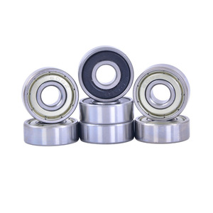 Rodamiento de Rodillos Cónicos Miniatura 606ZZ, Diámetro Interior de 6 mm, Diámetro Exterior de 17 mm, Altura de 6 mm, Rodamiento Rígido de Bolas 606RS para Automatización - Product Image 1