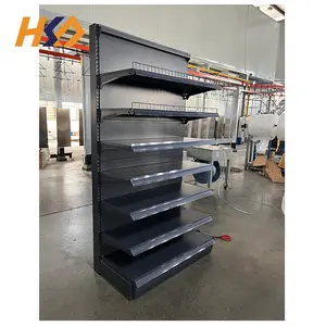 China Manufacturer Store Shelf Gondola Shop Racks Supermarket Shelves