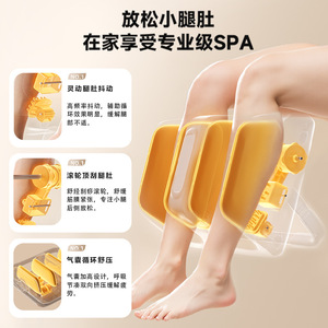 Foot Massager Full Foot <b>Heat</b> Therapy 328cm Large Area Massage <b>USB</b> Rechargeable Automatic Kneading Device - Product Image 4